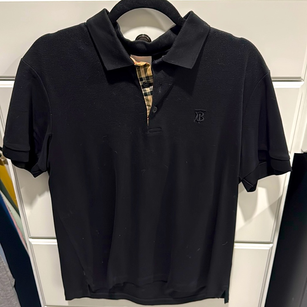 Burberry men’s polo shirt size large